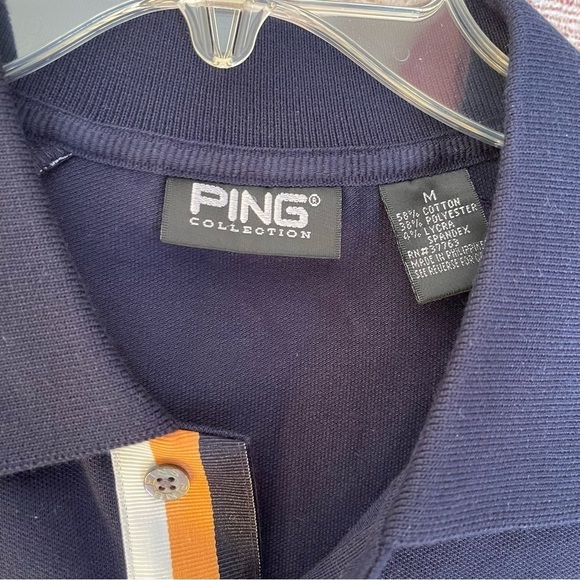 Mens Ping collection golf polo shirt medium - Picture 3 of 7